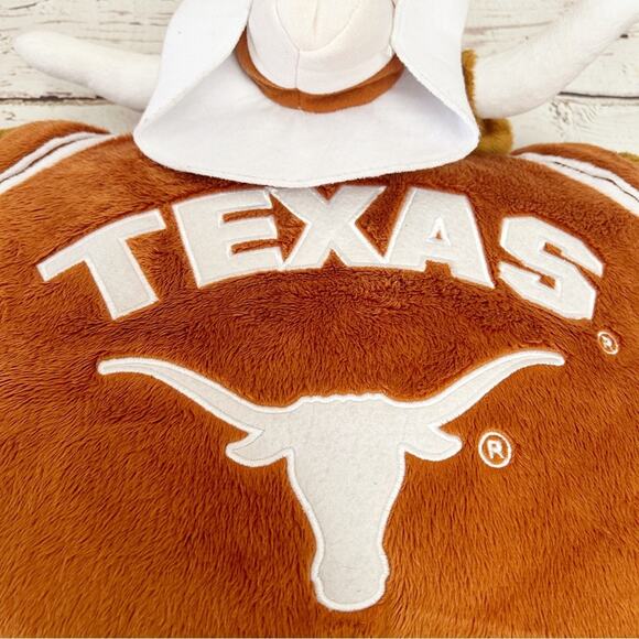 TEXAS LONGHORNS Pillow Pet Plush - Picture 3 of 14